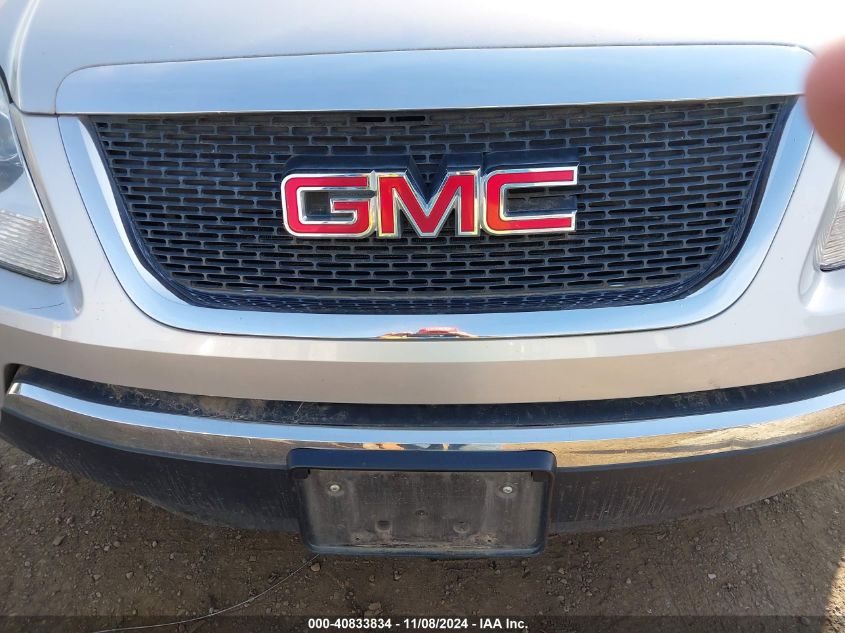 2012 GMC Acadia Slt-1 VIN: 1GKKVRED7CJ108001 Lot: 40833834