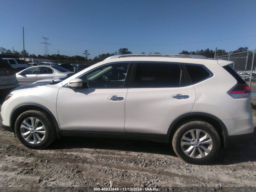 2016 Nissan Rogue Sv VIN: JN8AT2MV2GW150748 Lot: 40833849