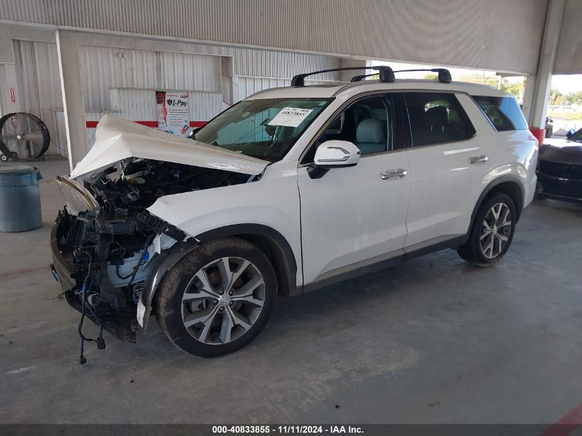 VIN KM8R44HE0NU386658 2022 Hyundai Palisade, Sel no.2