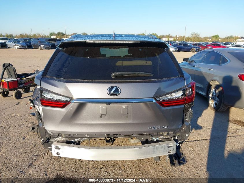 2020 Lexus Rx 350L VIN: JTJHZKEA0L2015545 Lot: 40833873