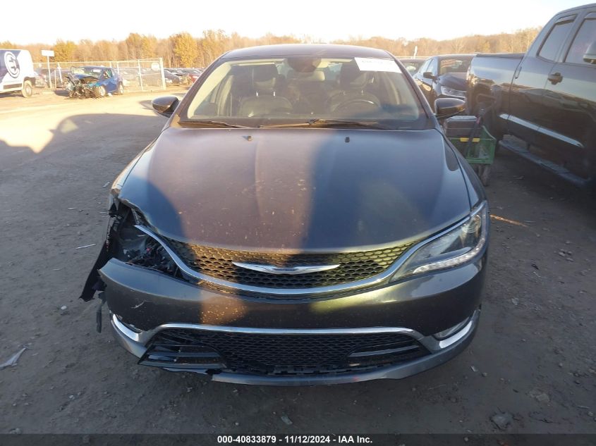 2015 Chrysler 200 C VIN: 1C3CCCCB9FN559369 Lot: 40833879