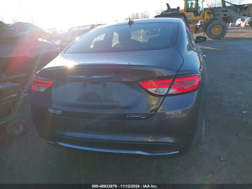 2015 Chrysler 200 C VIN: 1C3CCCCB9FN559369 Lot: 40833879