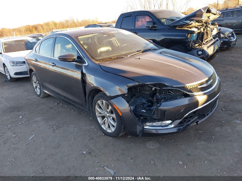 2015 Chrysler 200 C VIN: 1C3CCCCB9FN559369 Lot: 40833879