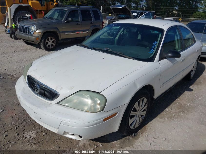 2004 Mercury Sable Gs VIN: 1MEFM50U34A616823 Lot: 40833894