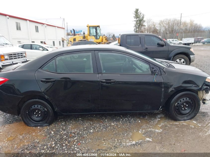 2016 Toyota Corolla Le VIN: 2T1BURHE2GC702645 Lot: 40833908