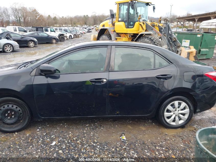 2016 Toyota Corolla Le VIN: 2T1BURHE2GC702645 Lot: 40833908