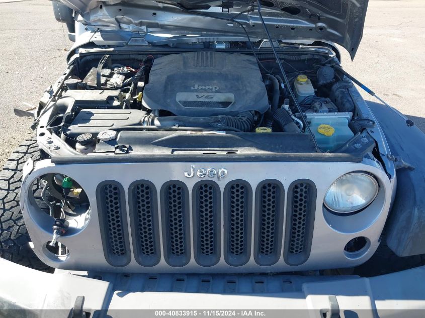 2014 Jeep Wrangler Sport VIN: 1C4AJWAG9EL209551 Lot: 40833915