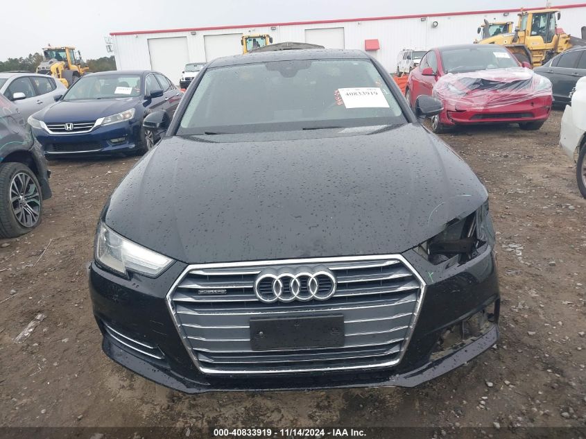 2017 Audi A4 2.0T Premium VIN: WAUANAF44HN033634 Lot: 40833919