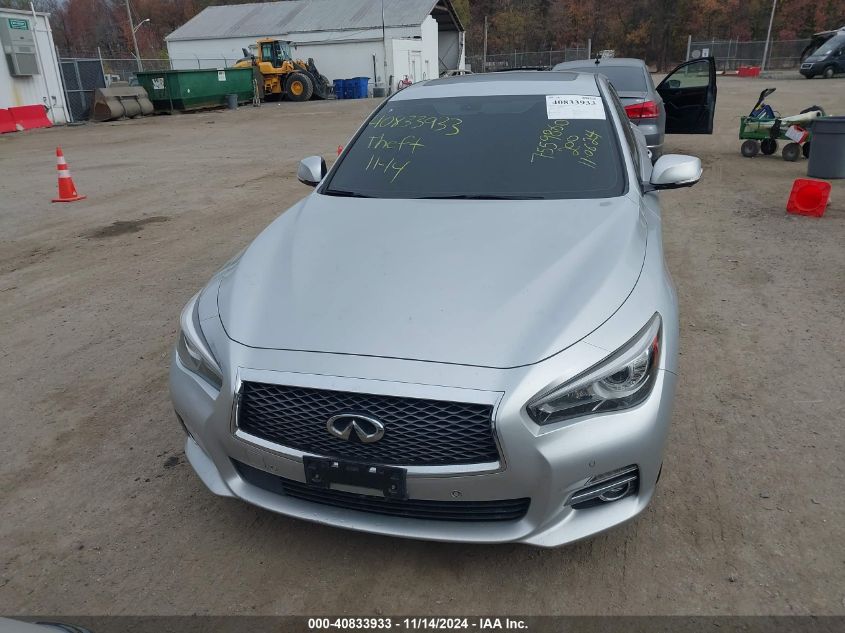 2017 Infiniti Q50 3.0T Premium VIN: JN1EV7AR3HM839368 Lot: 40833933