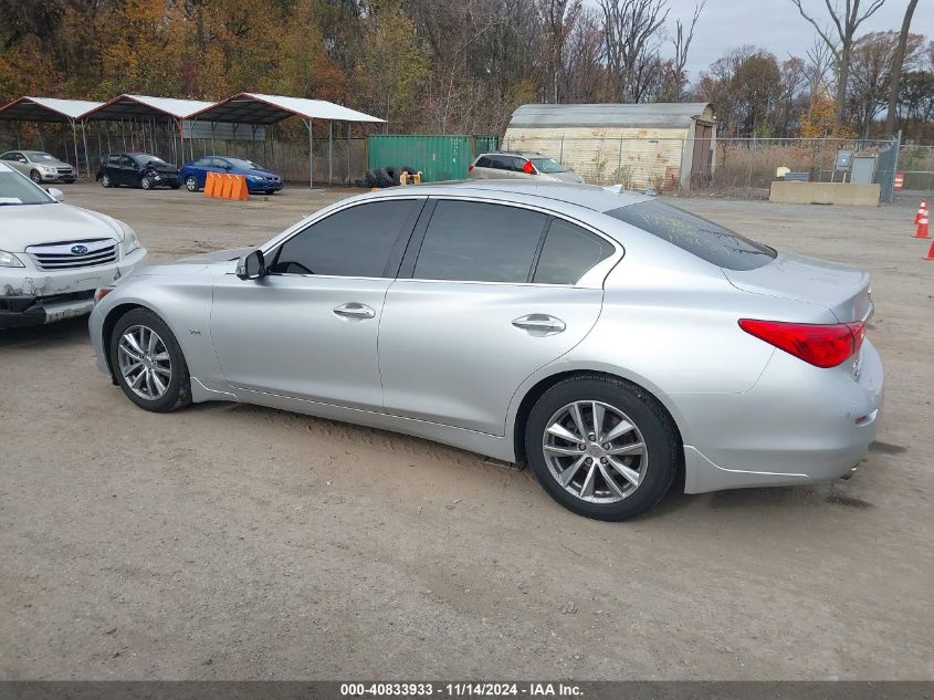 2017 Infiniti Q50 3.0T Premium VIN: JN1EV7AR3HM839368 Lot: 40833933