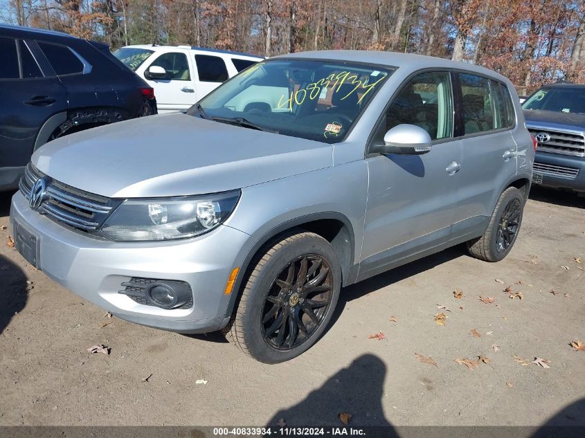 2014 VOLKSWAGEN TIGUAN S - WVGCV3AX1EW523197