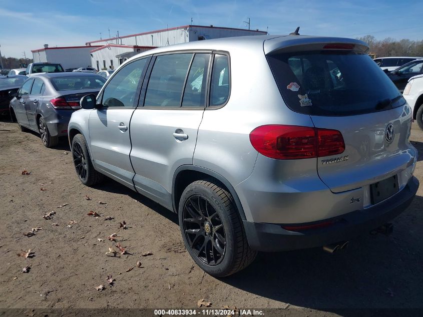 2014 VOLKSWAGEN TIGUAN S - WVGCV3AX1EW523197