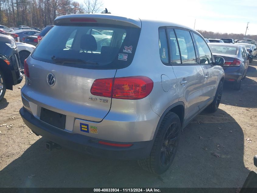 2014 VOLKSWAGEN TIGUAN S - WVGCV3AX1EW523197