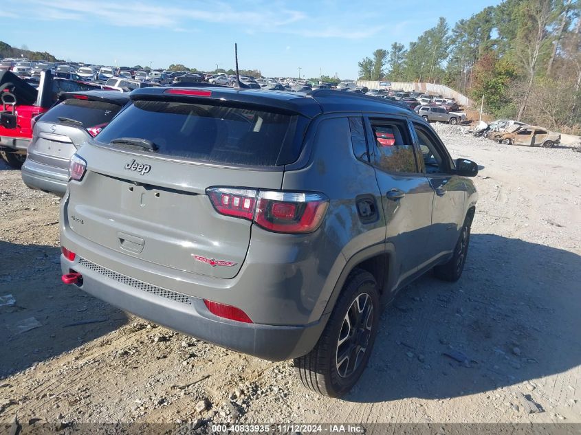 2020 JEEP COMPASS TRAILHAWK 4X4 - 3C4NJDDB3LT167143