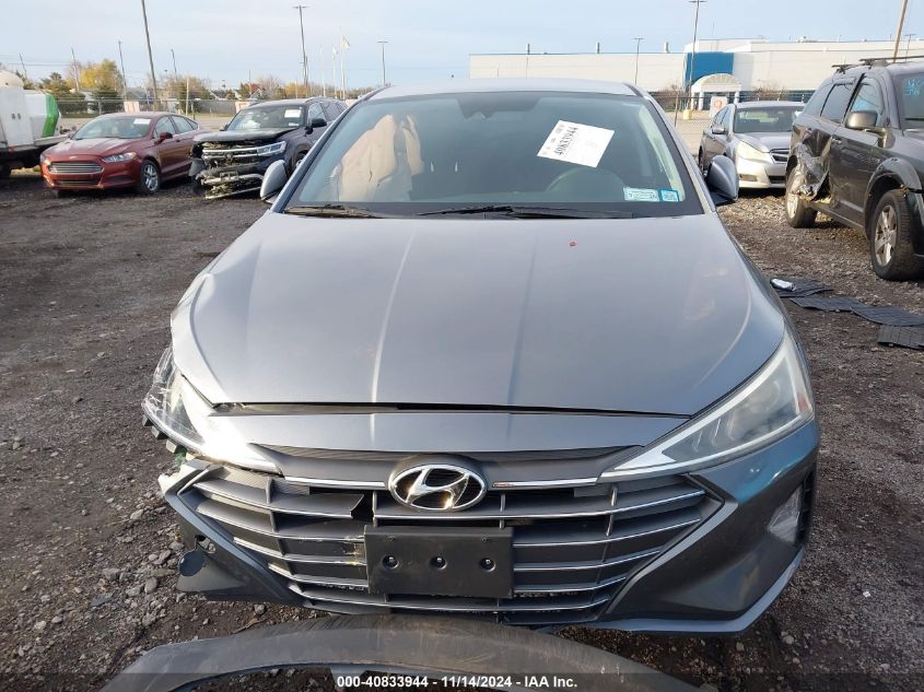 2019 Hyundai Elantra Sel VIN: KMHD84LF1KU878030 Lot: 40833944