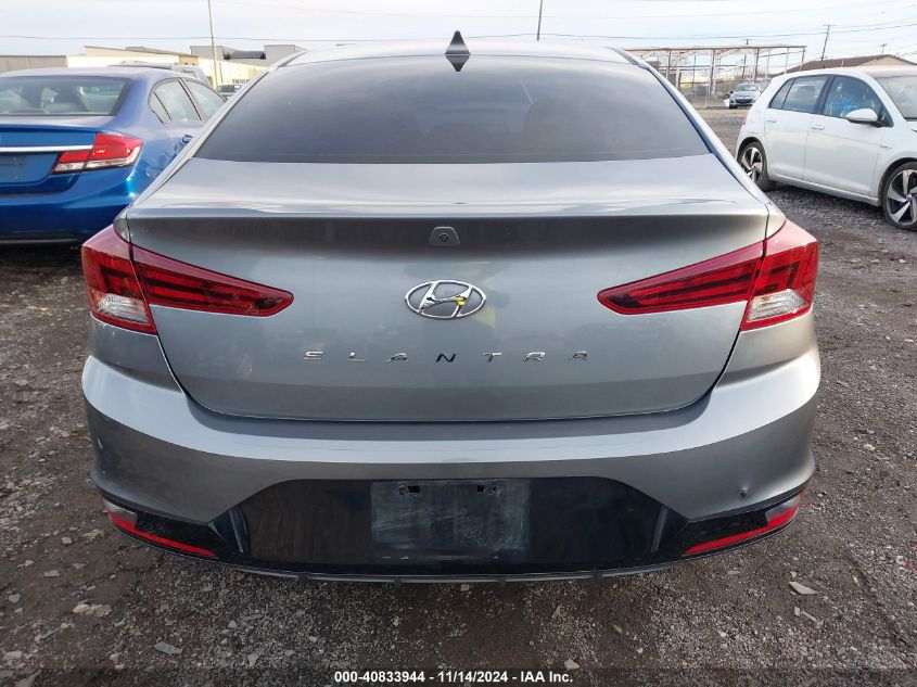 2019 Hyundai Elantra Sel VIN: KMHD84LF1KU878030 Lot: 40833944