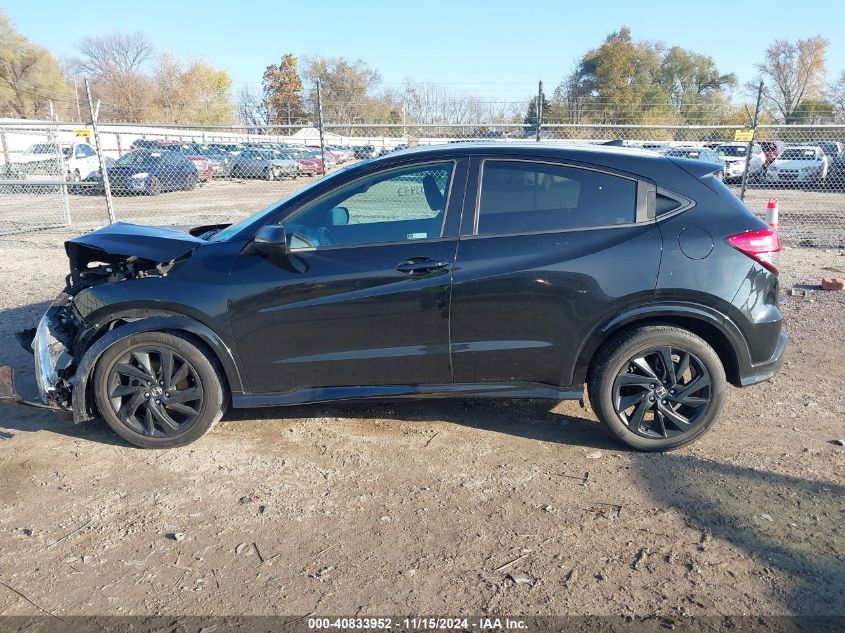 2022 Honda Hr-V Awd Sport VIN: 3CZRU6H14NM760071 Lot: 40833952