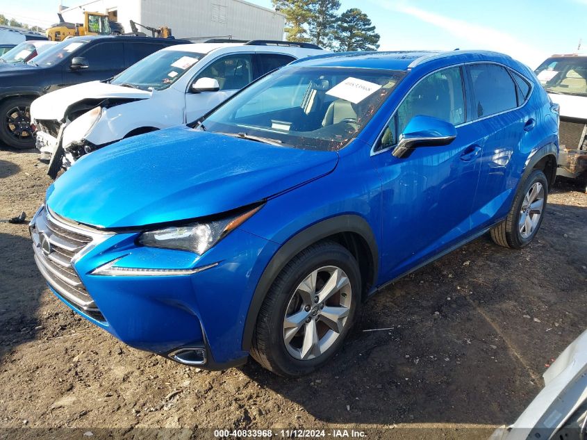 2017 Lexus Nx 200T VIN: JTJYARBZ5H2067593 Lot: 40833968