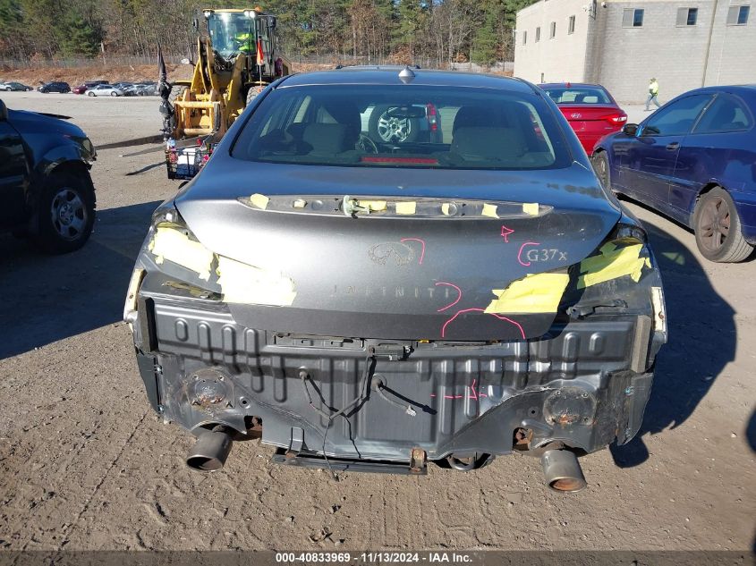 2013 Infiniti G37X VIN: JN1CV6AR8DM756496 Lot: 40833969