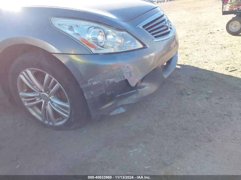 2013 Infiniti G37X VIN: JN1CV6AR8DM756496 Lot: 40833969