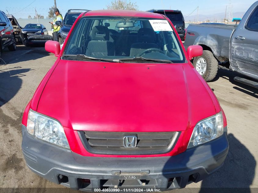 2000 Honda Cr-V Ex VIN: JHLRD1868YC001615 Lot: 40833990