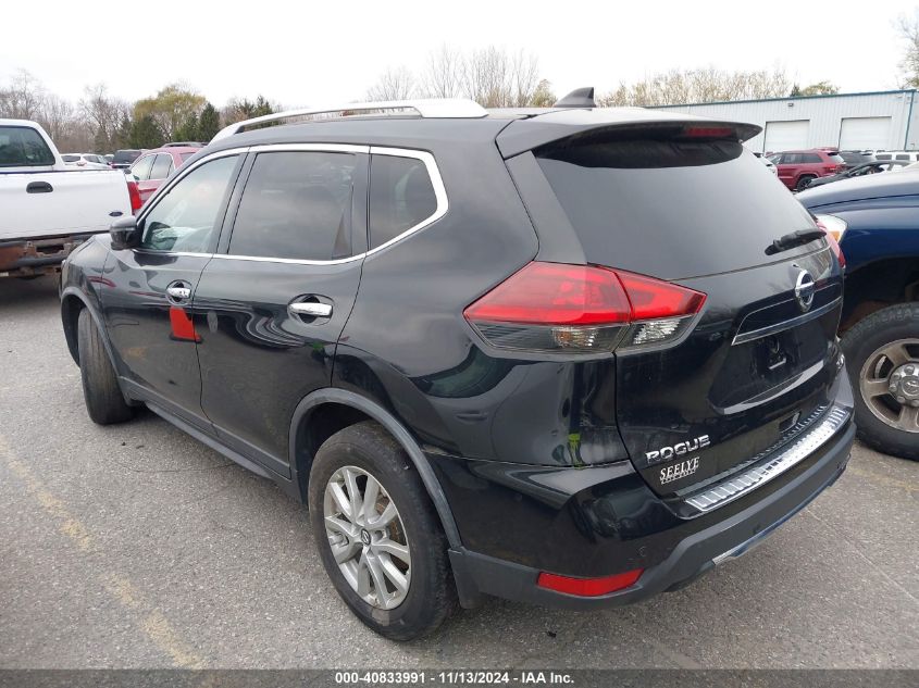 2019 Nissan Rogue Sv VIN: KNMAT2MV1KP555918 Lot: 40833991