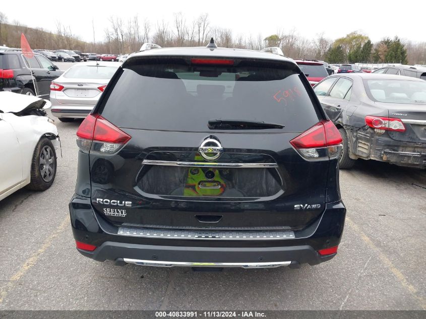 2019 Nissan Rogue Sv VIN: KNMAT2MV1KP555918 Lot: 40833991