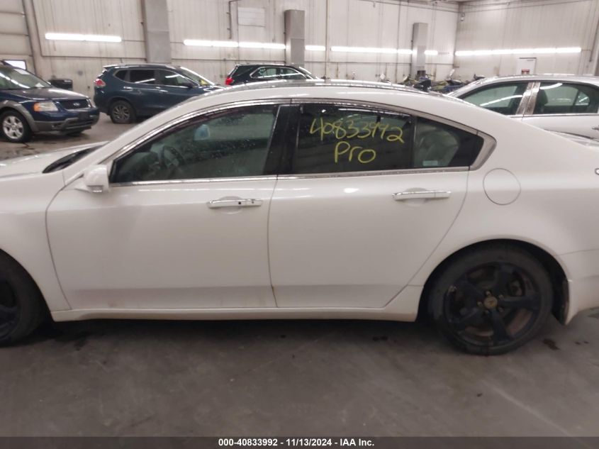 2009 Acura Tl 3.7 VIN: 19UUA96579A003802 Lot: 40833992