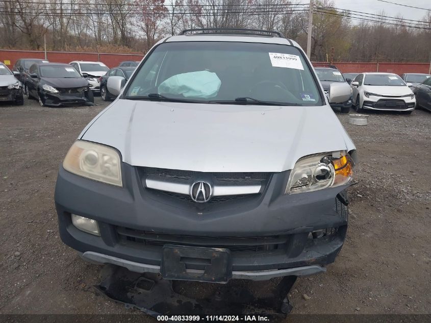 2005 Acura Mdx VIN: 2HNYD18825H549607 Lot: 40833999