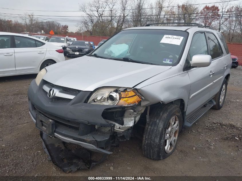 2005 Acura Mdx VIN: 2HNYD18825H549607 Lot: 40833999