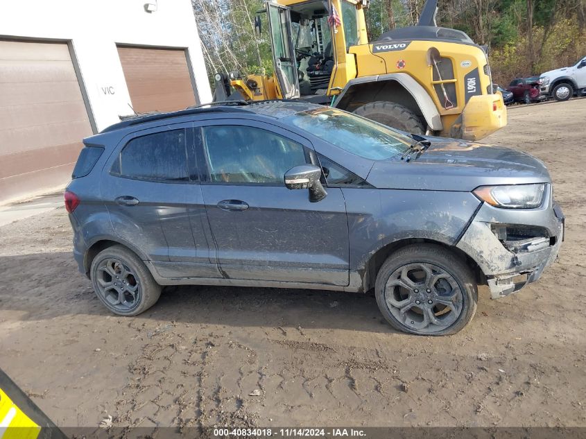 2018 Ford Ecosport Ses VIN: MAJ6P1CL9JC204013 Lot: 40834018