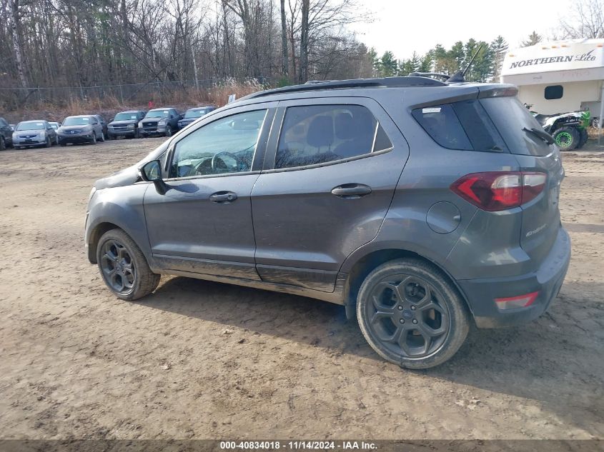 2018 Ford Ecosport Ses VIN: MAJ6P1CL9JC204013 Lot: 40834018