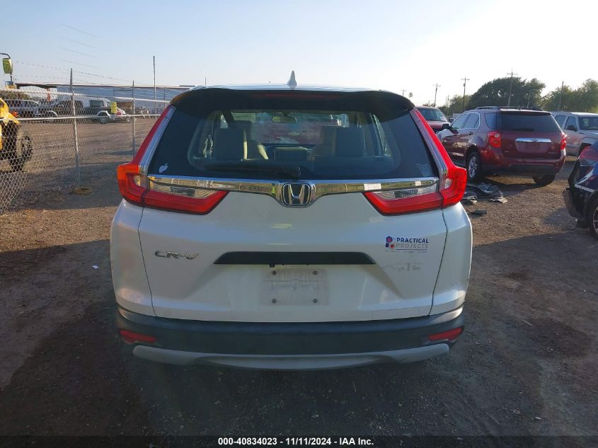 2017 Honda Cr-V Lx VIN: 2HKRW5H36HH403738 Lot: 40834023