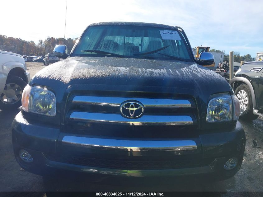 2006 Toyota Tundra Sr5 VIN: 5TBRU34176S480472 Lot: 40834025