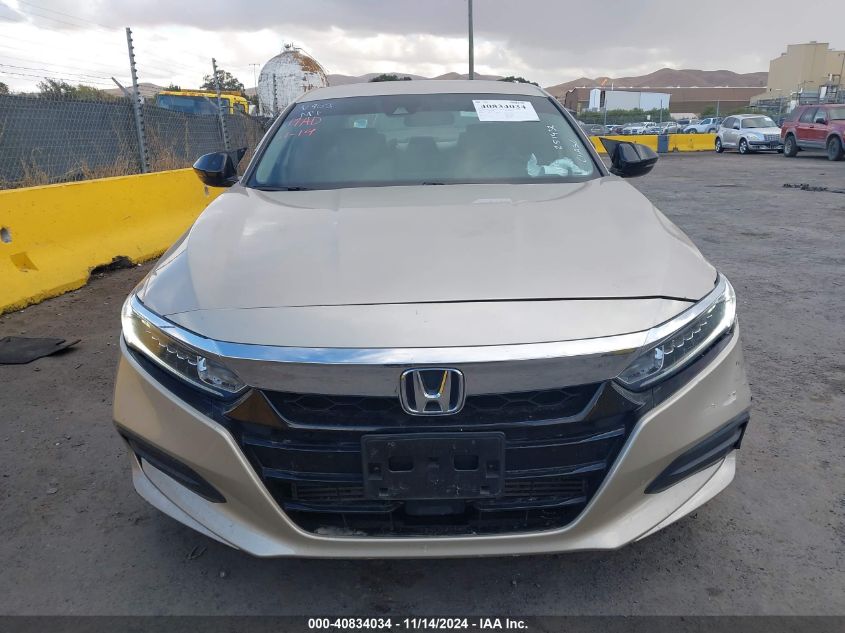 2018 Honda Accord Lx VIN: 1HGCV1F18JA251432 Lot: 40834034