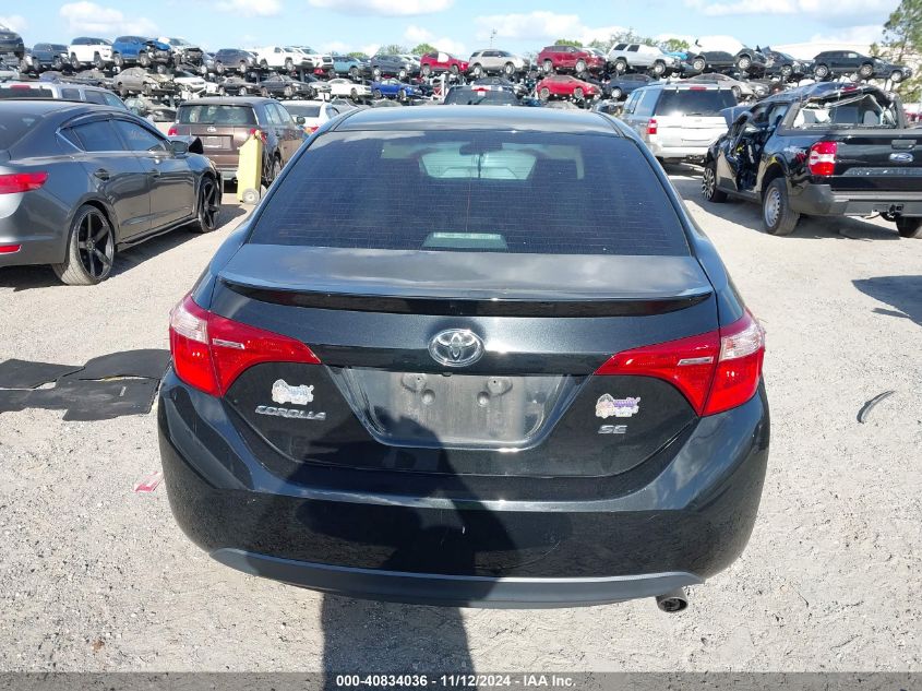 2019 Toyota Corolla Se VIN: 5YFBURHE4KP884535 Lot: 40834036