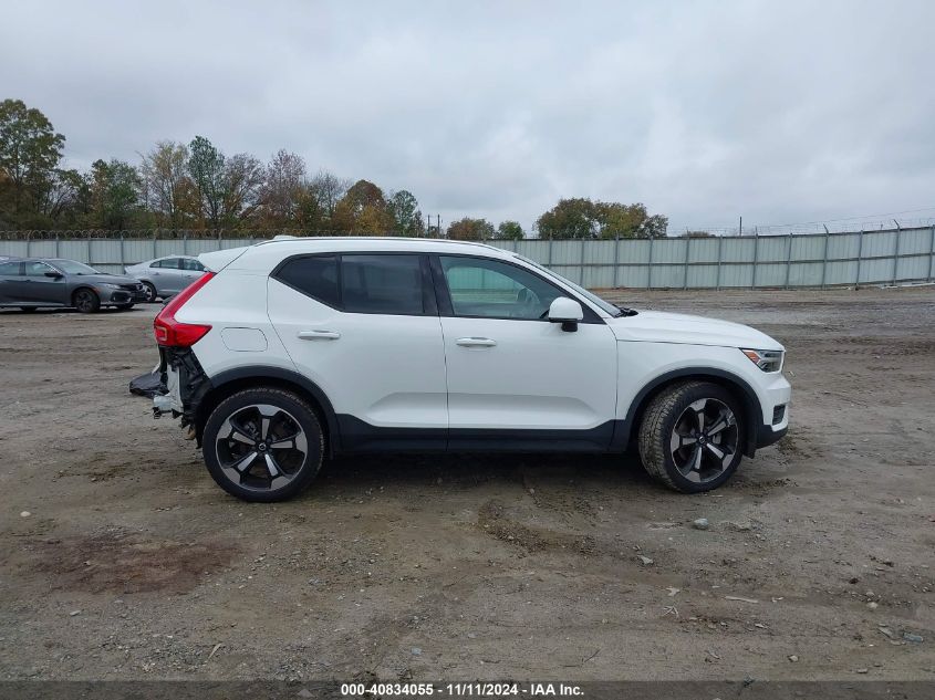 2020 Volvo Xc40 T5 Momentum VIN: YV4162UK9L2343082 Lot: 40834055