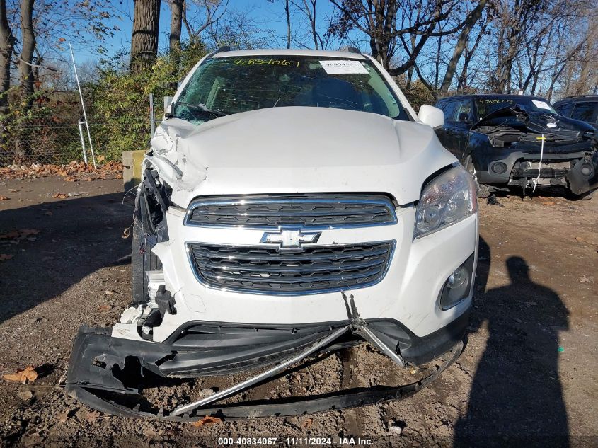 2015 Chevrolet Trax Ltz VIN: KL7CJNSB5FB063630 Lot: 40834067