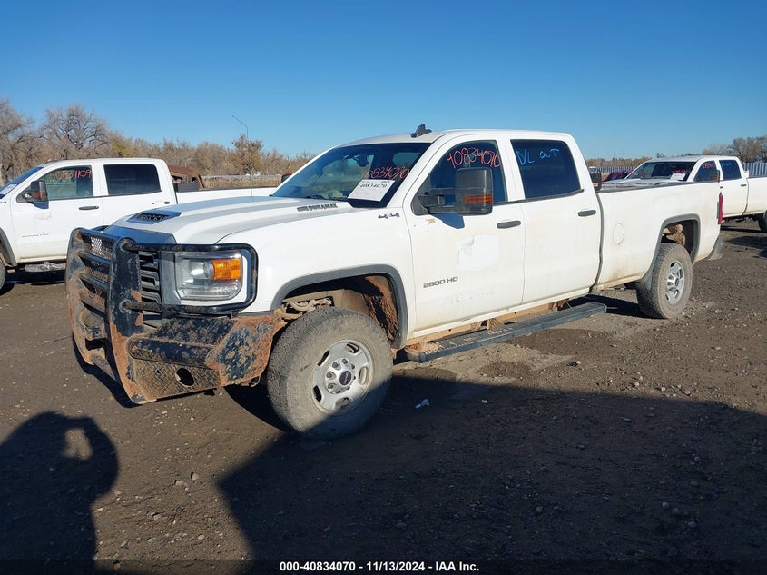 Vin: 1gt12ney8kf224207, lot: 41323671, gmc sierra 2500hd 20192