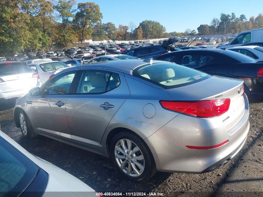 2014 Kia Optima Lx VIN: 5XXGM4A78EG345739 Lot: 40834084