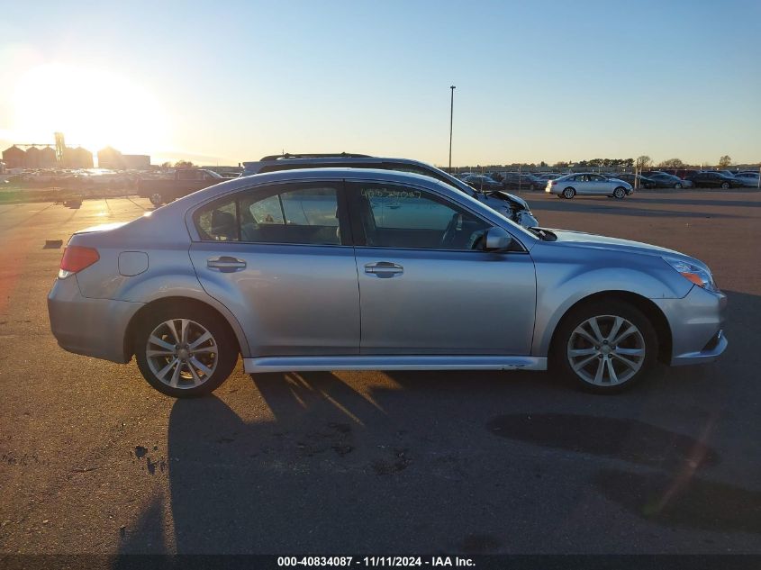 2014 Subaru Legacy 2.5I Limited VIN: 4S3BMBL64E3023005 Lot: 40834087