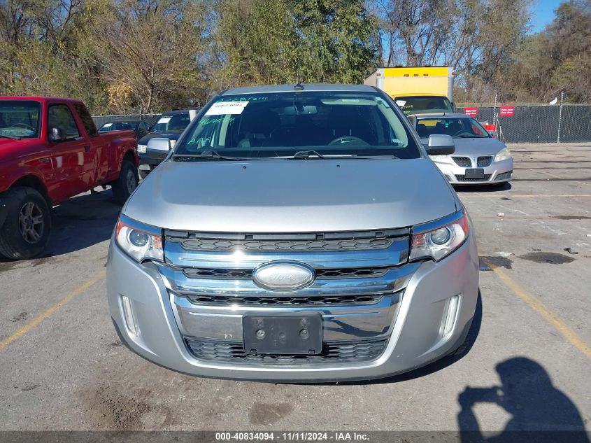 2012 Ford Edge Sel VIN: 2FMDK4JC0CBA91782 Lot: 40834094