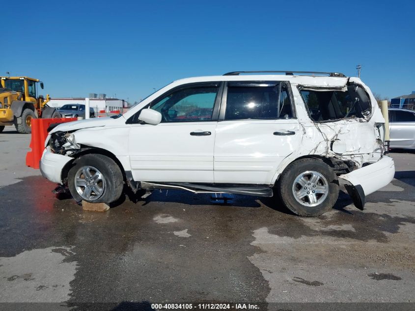 2003 Honda Pilot Ex-L VIN: 2HKYF18523H589583 Lot: 40834105