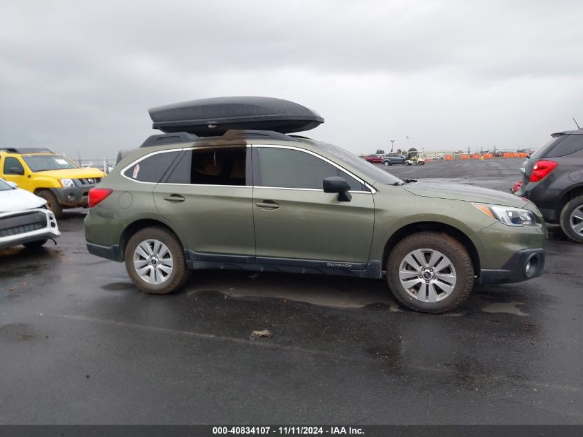 2016 Subaru Outback 2.5I Premium VIN: 4S4BSACC4G3353098 Lot: 40834107