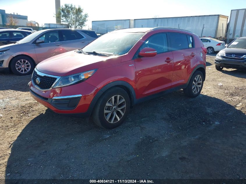 2015 Kia Sportage Lx VIN: KNDPBCAC1F7694300 Lot: 40834121