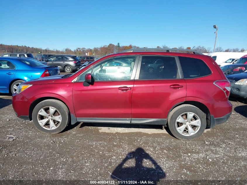 2014 Subaru Forester 2.5I Premium VIN: JF2SJAEC3EH480009 Lot: 40834122