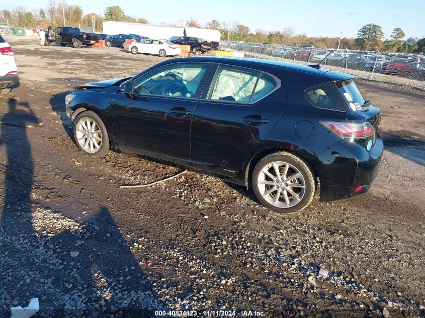 VIN JTHKD5BH0D2149143 2013 Lexus CT, 200H no.3