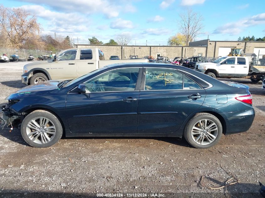 2015 Toyota Camry Se VIN: 4T1BF1FK2FU087614 Lot: 40834124