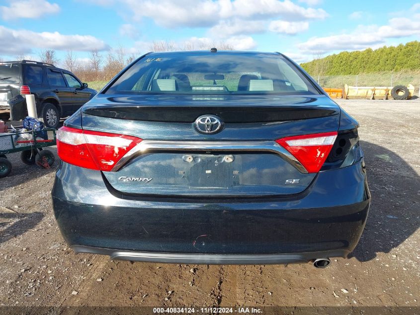 2015 Toyota Camry Se VIN: 4T1BF1FK2FU087614 Lot: 40834124