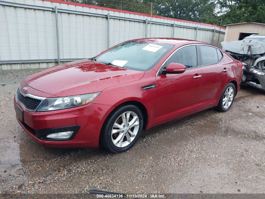 2013 Kia Optima Ex VIN: 5XXGN4A70DG112580 Lot: 40834136